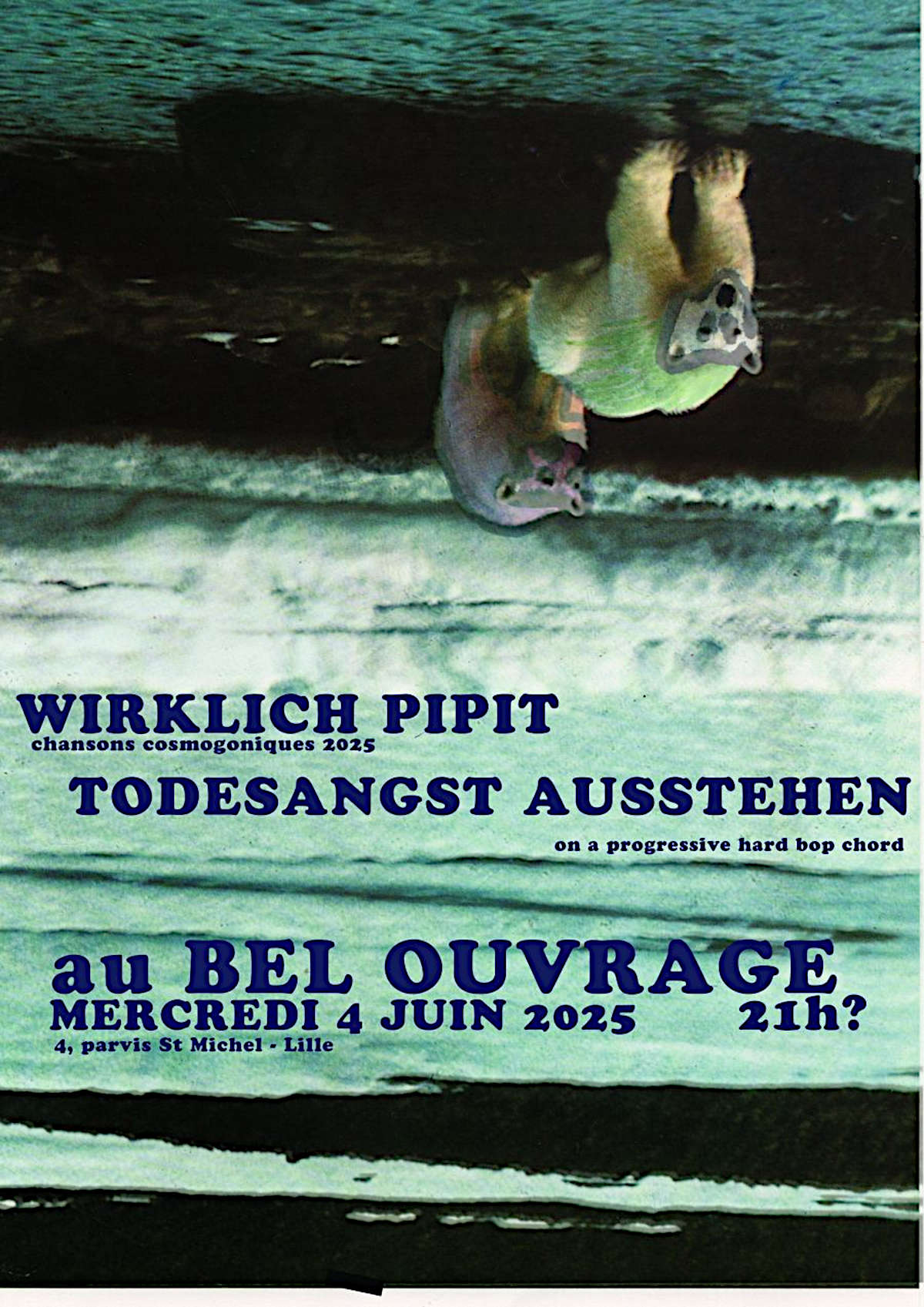Wirklich Pipit + Todesangst Ausstehen @ Bel Ouvrage Lille - 4 juin 2025