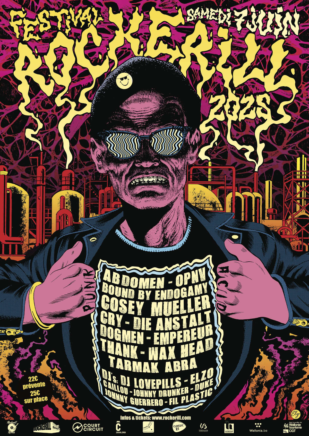 Rockerill Festival 2025 @ Rockerill Charleroi - 7 juin 2025