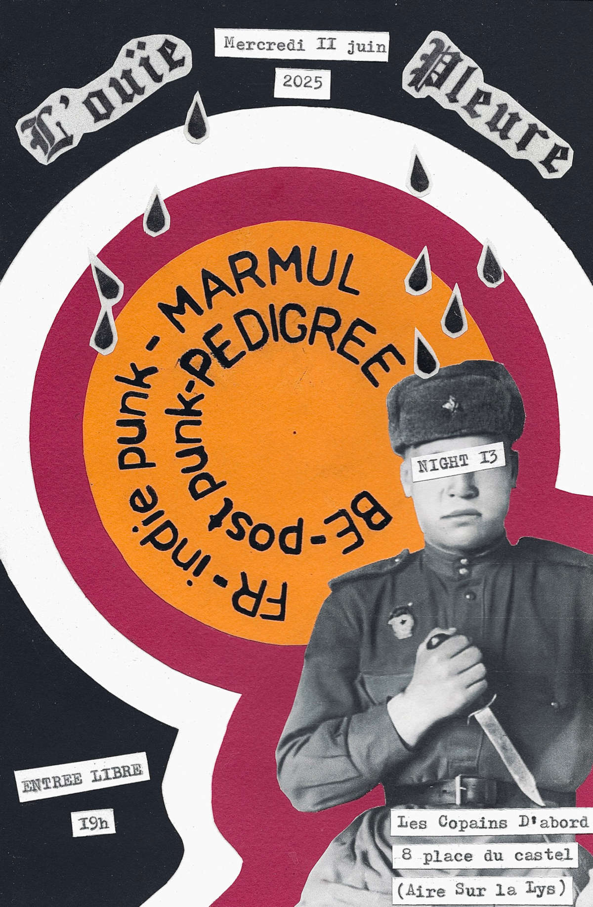 Pedigree + Marmūl @ Les Copains d'Abord Aire-sur-la-Lys - 11 juin 2025