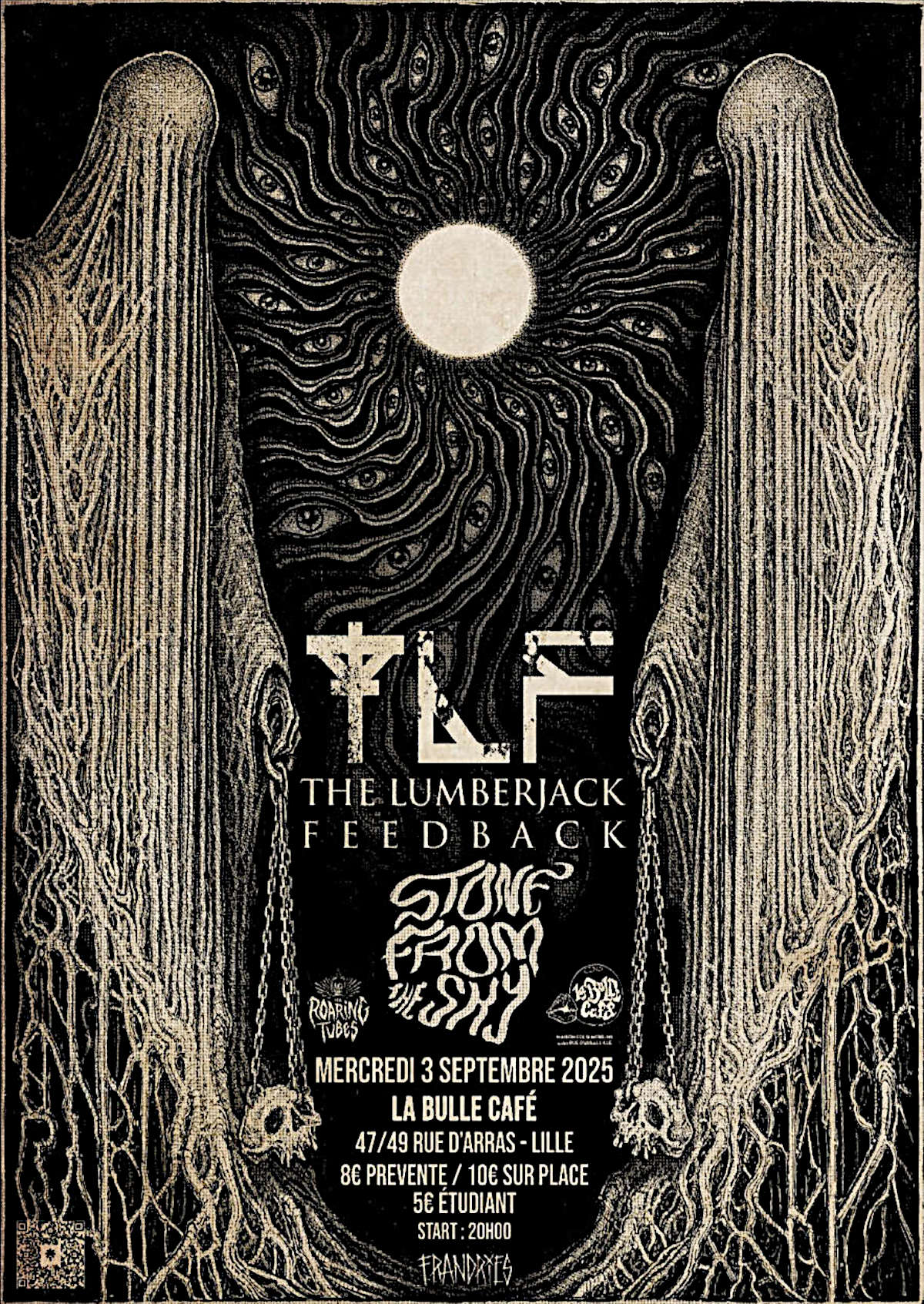 The Lumberjack Feedback + Stone From The Sky @ La Bulle Café Lille - 3 septembre 2025