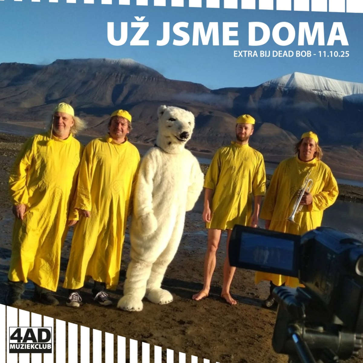 Dead Bob + Už Jsme Doma @ 4AD Dixmude - 11 octobre 2025