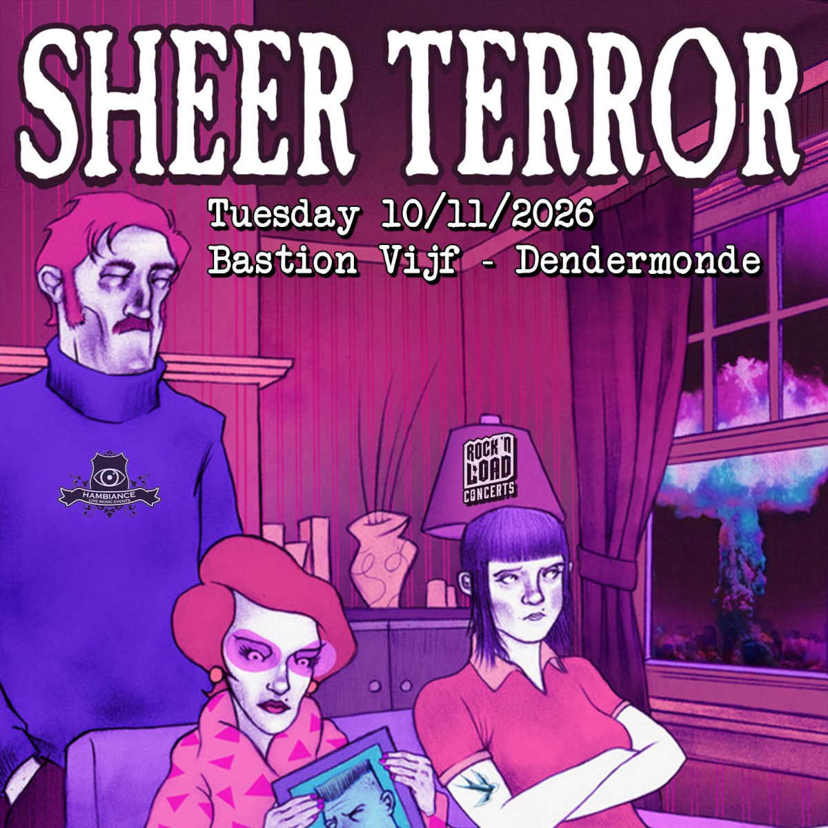 Sheer Terror @ Bastion 5 Dendermonde - 10 novembre 2026
