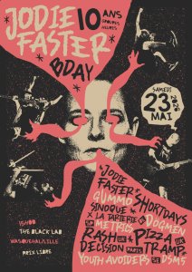 Jodie Faster + Sinoque x La Tarterie + Youth Avoiders + Pizzatramp + Dögmën + Rash Decision + Gummo + DSM-5 + Short Days + Shart Division @ Black Lab Wasquehal 23.05.2026 - photo : Barreto ou rien
